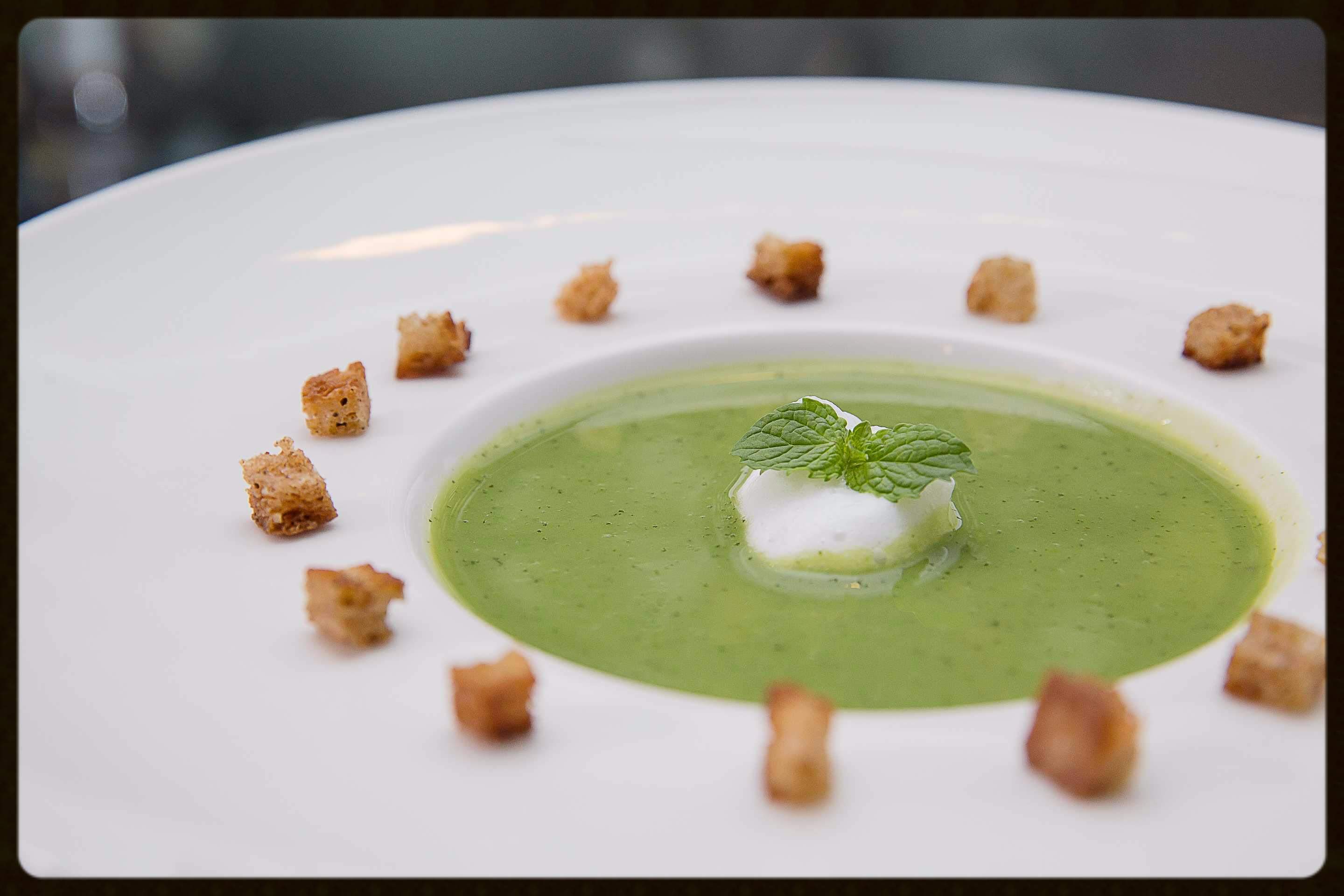 Green soupe